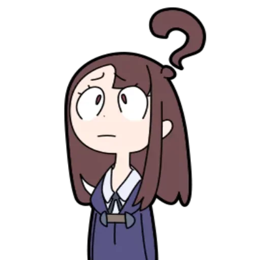 ❓ Стикер «Little Witch Academia» для Telegram