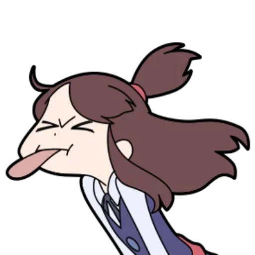 😝 Стикер «Little Witch Academia» для Telegram