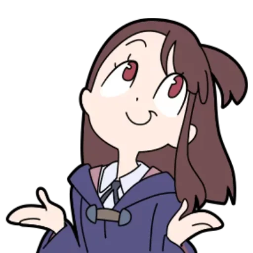 😎 Стикер «Little Witch Academia» для Telegram