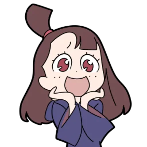 😍 Стикер «Little Witch Academia» для Telegram
