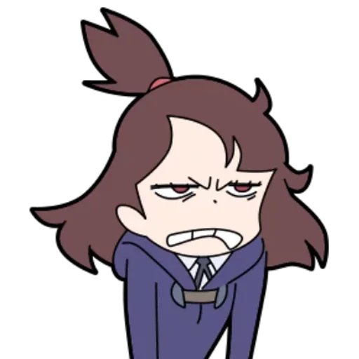 😤 Стикер «Little Witch Academia» для Telegram