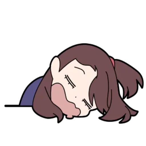 😪 Стикер «Little Witch Academia» для Telegram