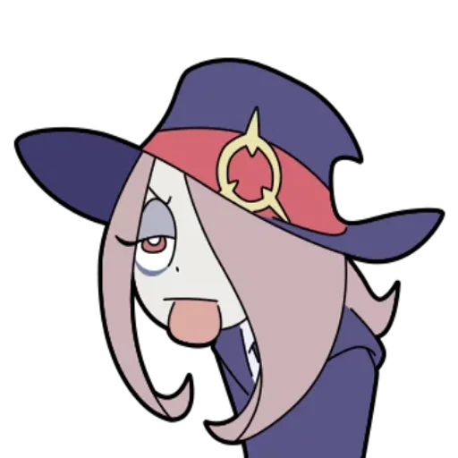 😛 Стикер «Little Witch Academia» для Telegram