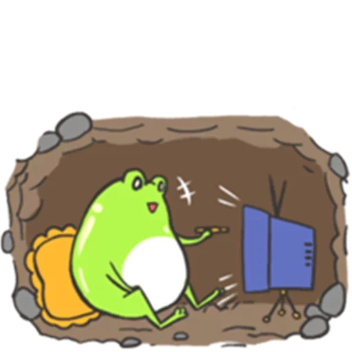 😞 Стикер «Froggy» для Telegram