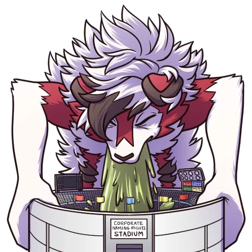 😷 Стикер «Lycaxel» для Telegram