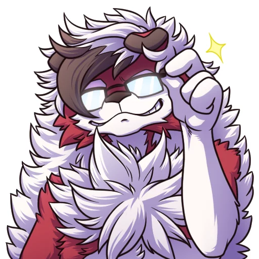 👓 Стикер «Lycaxel» для Telegram