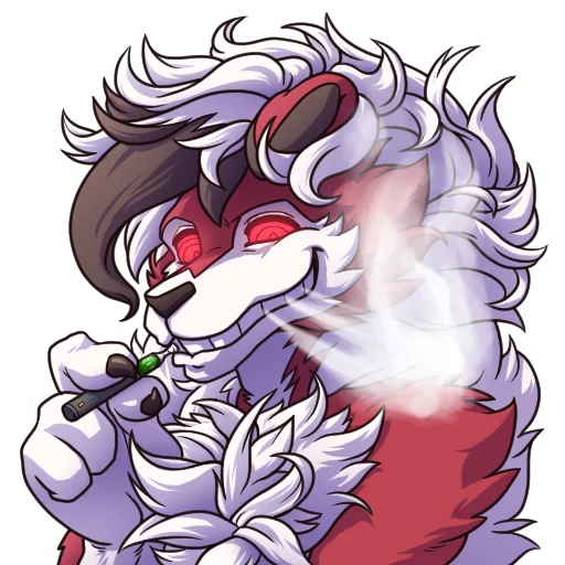 🌿 Стикер «Lycaxel» для Telegram
