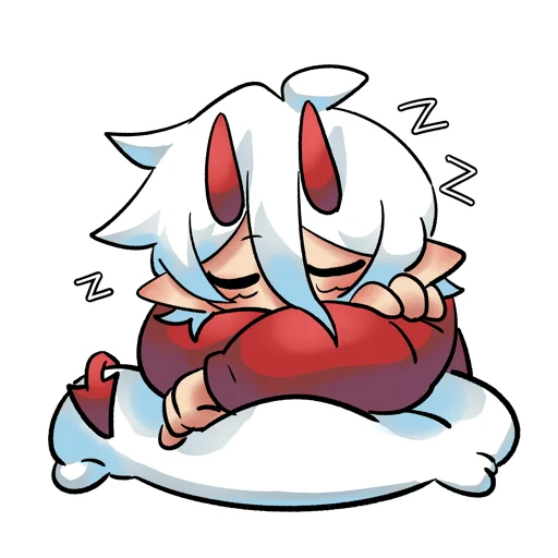😴 Стикер «Люцик» для Telegram