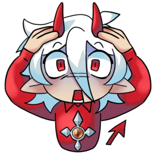 😨 Стикер «Люцик» для Telegram