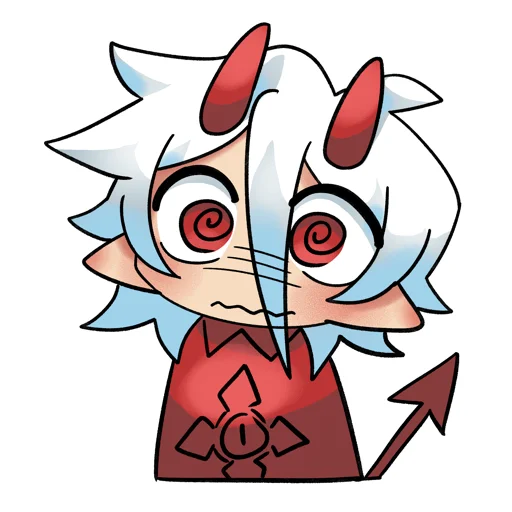 😵‍💫 Стикер «Люцик» для Telegram