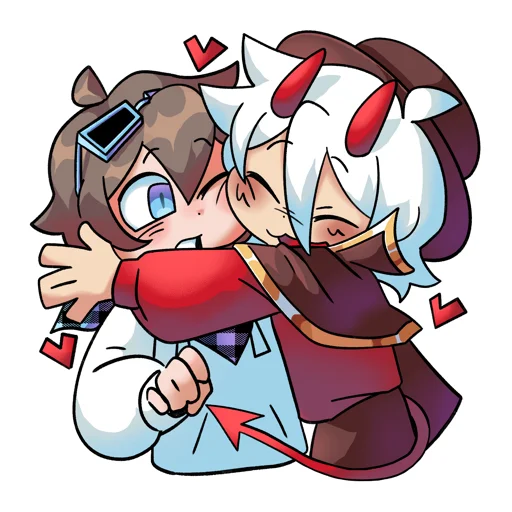 ❤️ Стикер «Люцик» для Telegram