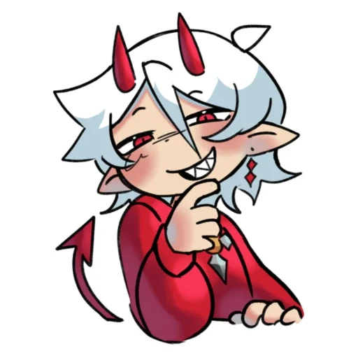 😈 Стикер «Люцик» для Telegram