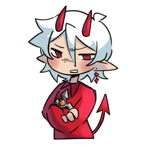 👿 Стикер «Люцик» для Telegram