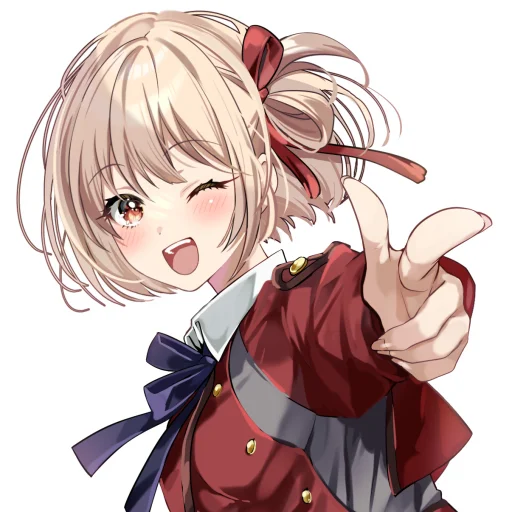 😉 Стикер «Lycoris Recoil Art» для Telegram