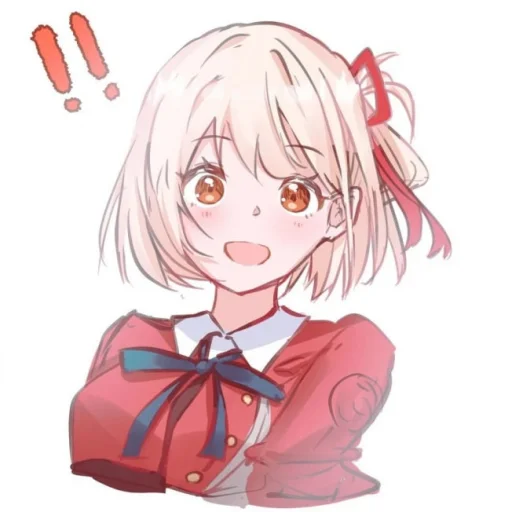 ‼️ Стикер «Lycoris Recoil Art» для Telegram