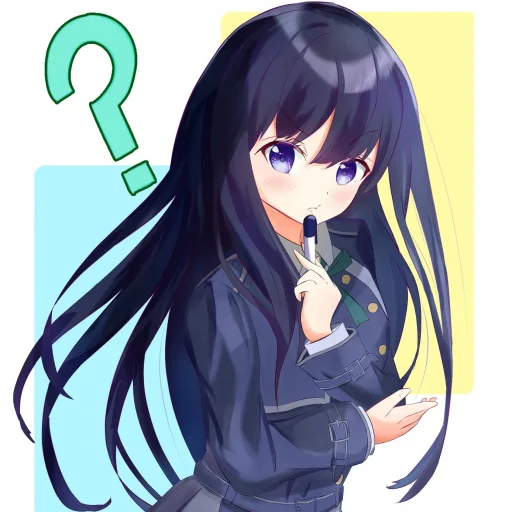 ❓ Стикер «Lycoris Recoil Art» для Telegram