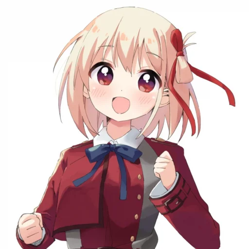 🥺 Стикер «Lycoris Recoil Art» для Telegram