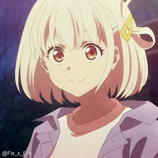 😃 Стикер «Lycoris Recoil Part 1» для Telegram