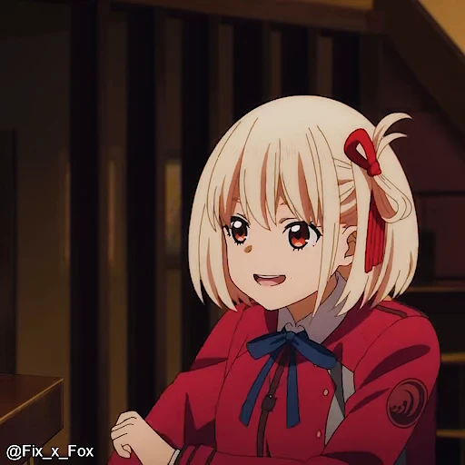 😁 Стикер «Lycoris Recoil Part 1» для Telegram