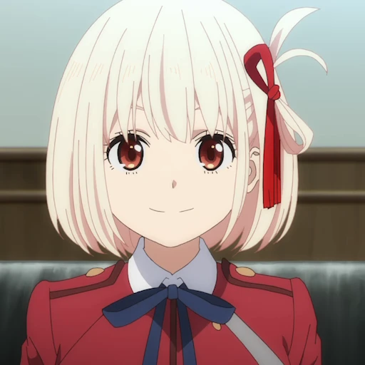 ☺️ Стикер «Lycoris Recoil Part 1» для Telegram