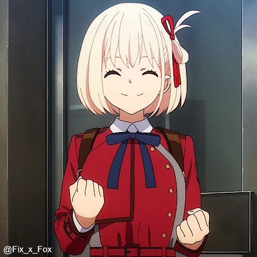 👍 Стикер «Lycoris Recoil Part 1» для Telegram