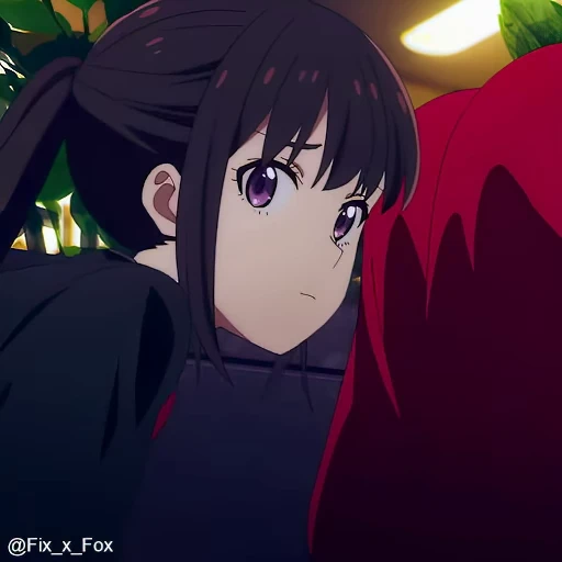 🍑 Стикер «Lycoris Recoil Part 2» для Telegram