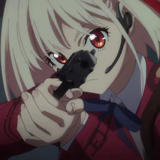 🔫 Стикер «Lycoris Recoil Part 2» для Telegram