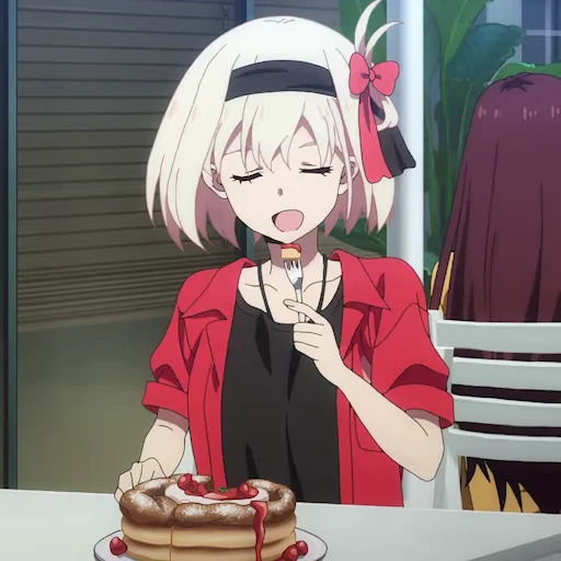 🍮 Стикер «Lycoris Recoil Part 2» для Telegram