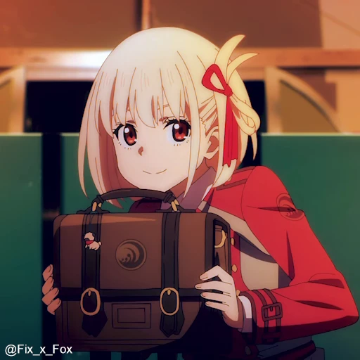 🥰 Стикер «Lycoris Recoil Part 2» для Telegram
