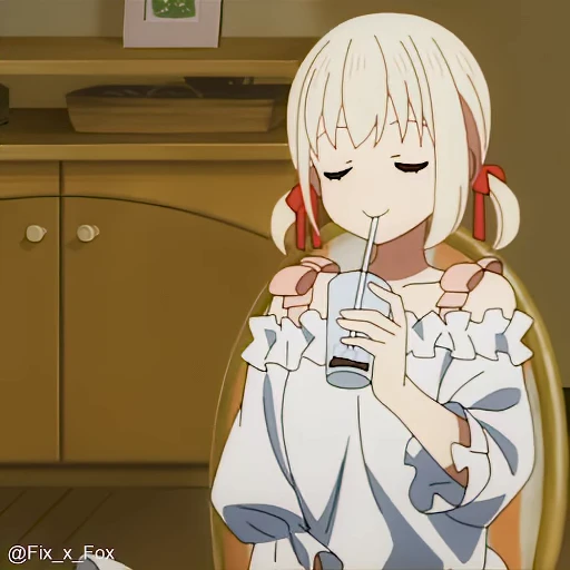 🥤 Стикер «Lycoris Recoil Part 3» для Telegram