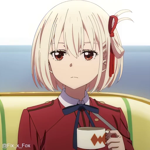 ☕️ Стикер «Lycoris Recoil Part 3» для Telegram