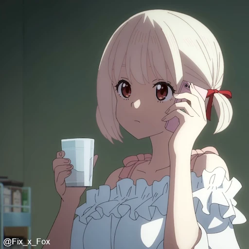 🤔 Стикер «Lycoris Recoil Part 3» для Telegram