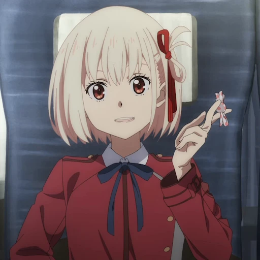 😋 Стикер «Lycoris Recoil Part 4» для Telegram