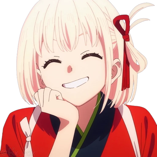 😁 Стикер «Lycoris Recoil Friends Are Thieves of Time» для Telegram
