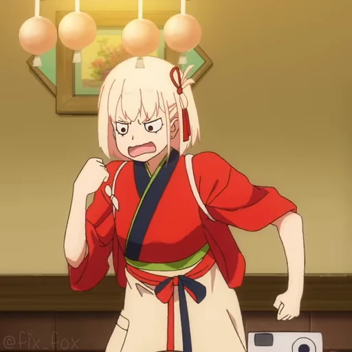 🤬 Стикер «Lycoris Recoil Friends Are Thieves of Time» для Telegram