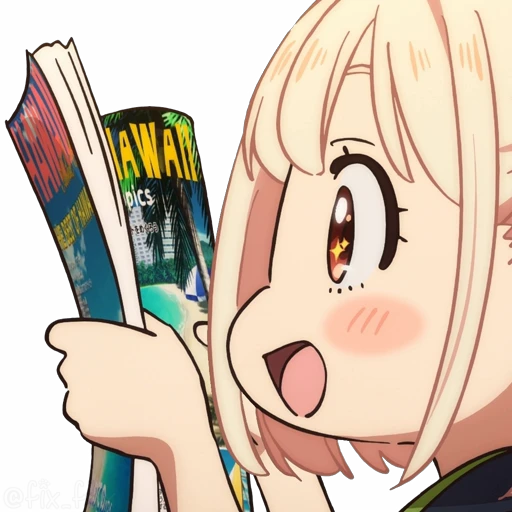 🤩 Стикер «Lycoris Recoil Friends Are Thieves of Time» для Telegram