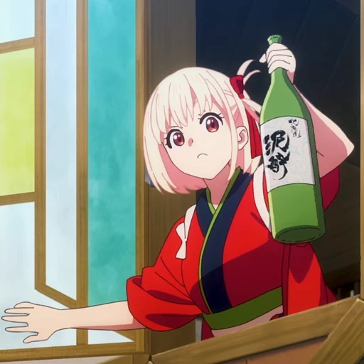 🍾 Стикер «Lycoris Recoil Friends Are Thieves of Time» для Telegram