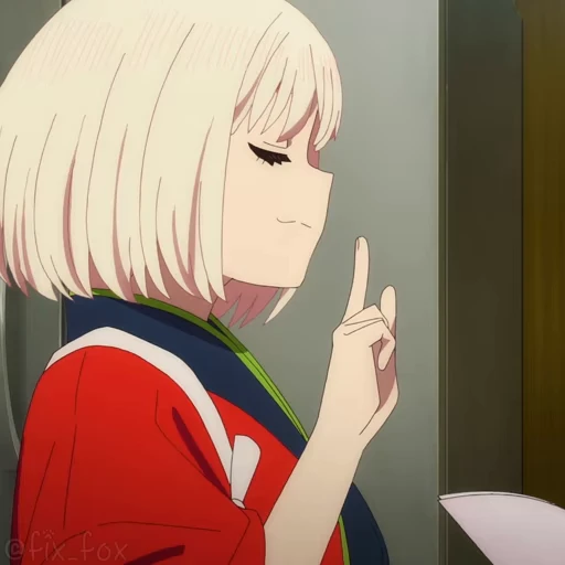 😛 Стикер «Lycoris Recoil Friends Are Thieves of Time» для Telegram