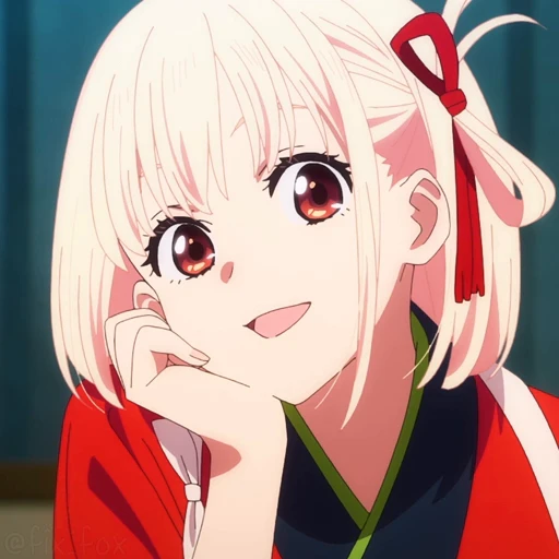 😀 Стикер «Lycoris Recoil Friends Are Thieves of Time» для Telegram