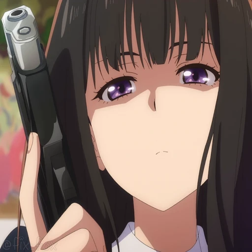 🤨 Стикер «Lycoris Recoil Friends Are Thieves of Time» для Telegram