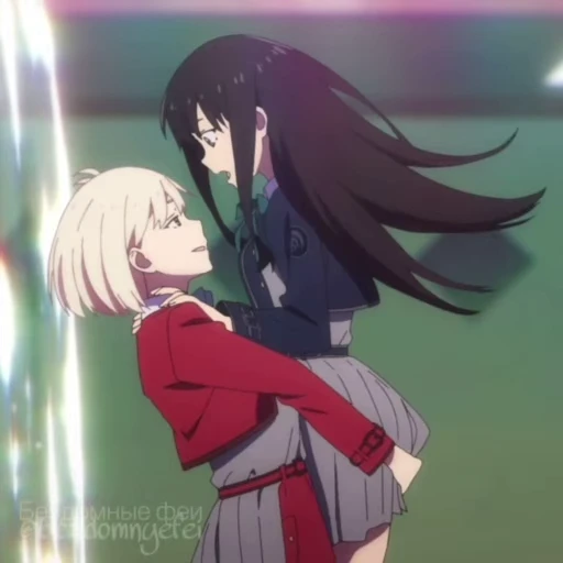 🥰 Стикер «Lycoris Recoil» для Telegram