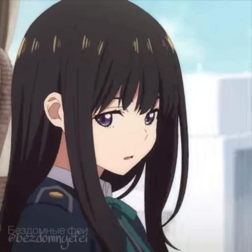 😔 Стикер «Lycoris Recoil» для Telegram