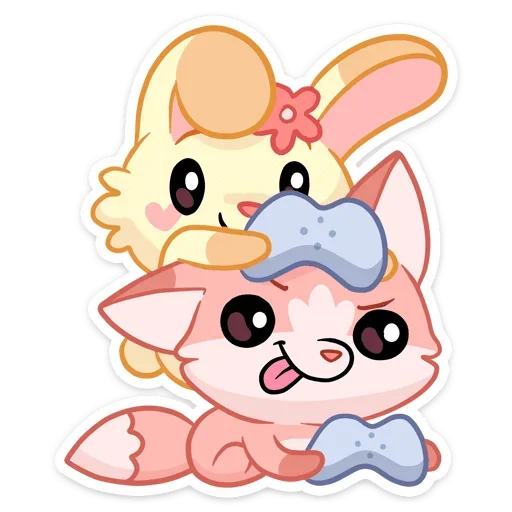 🎮 Стикер «Лин и Ли» для Telegram