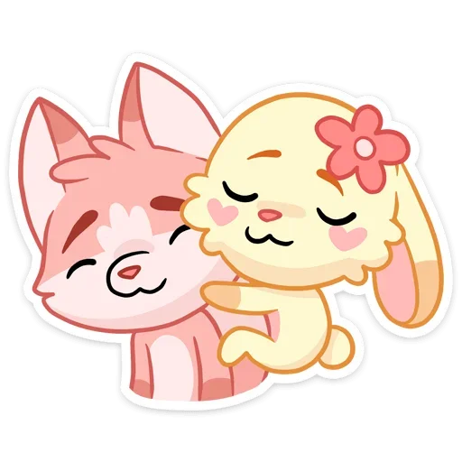 ☺️ Стикер «Лин и Ли» для Telegram