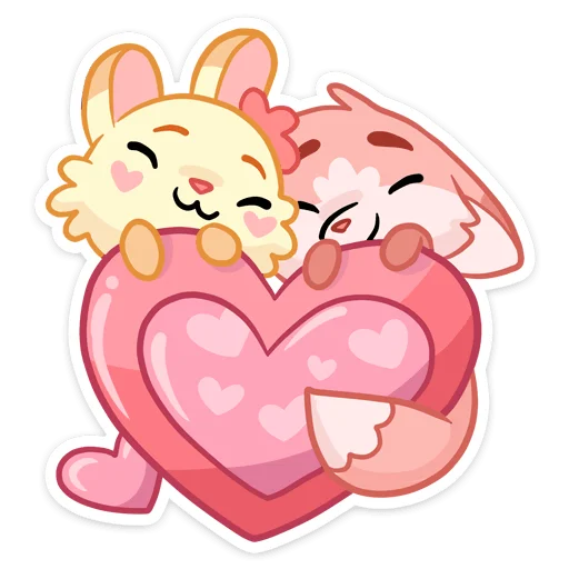 🥰 Стикер «Лин и Ли» для Telegram