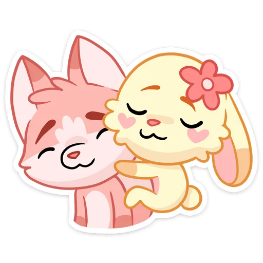 🤗 Стикер «Лин и Ли» для Telegram