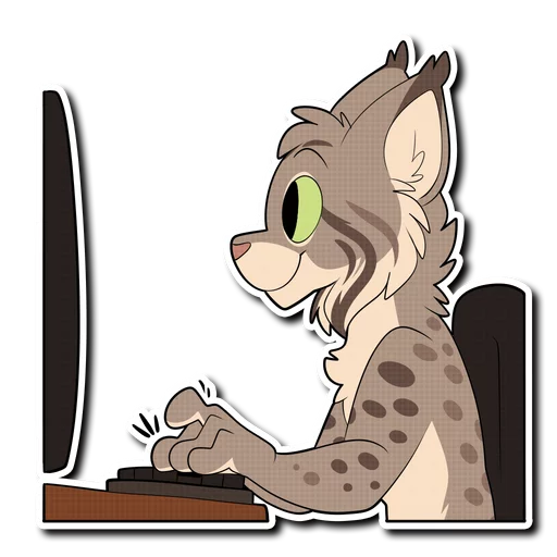 💻 Стикер «Lynx» для Telegram