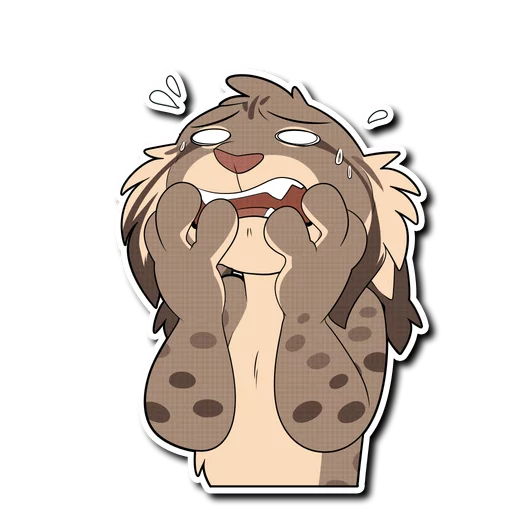 😱 Стикер «Lynx» для Telegram