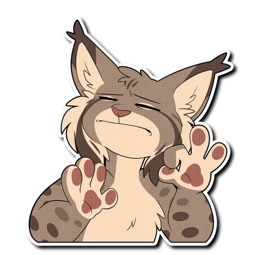 👌 Стикер «Lynx» для Telegram
