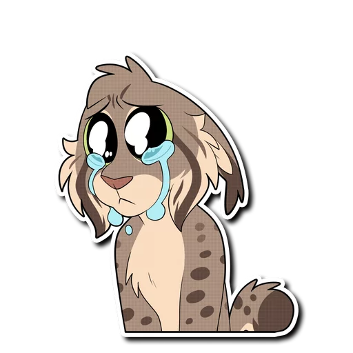 😢 Стикер «Lynx» для Telegram